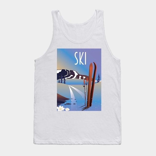 Ski Tank Top by nickemporium1